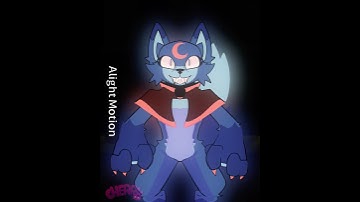 🐺Eclipse in blackout🌘:[Astro,Toodles,Eclipse]#dandysworld #fypviralシviral #halloween