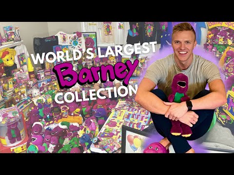 World's Largest Barney Collection!