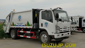 ISUZU NPR 10CBM Rubbish collection compactor garbage truck