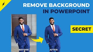 How to remove background in PowerPoint [Photoshop in PowerPoint]