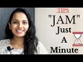 Jam session  tips  tricks to crack jam  just a minute  spoken english