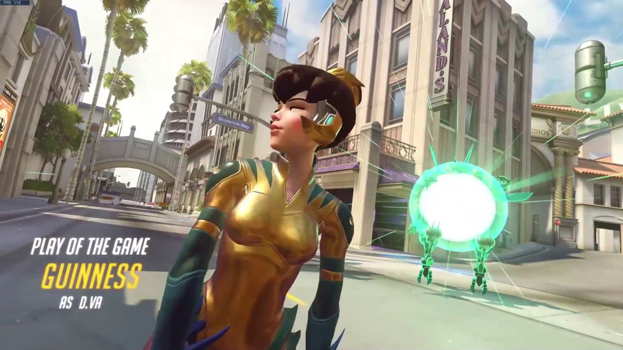 Multi Kills with dva on gold comp. - YouTube