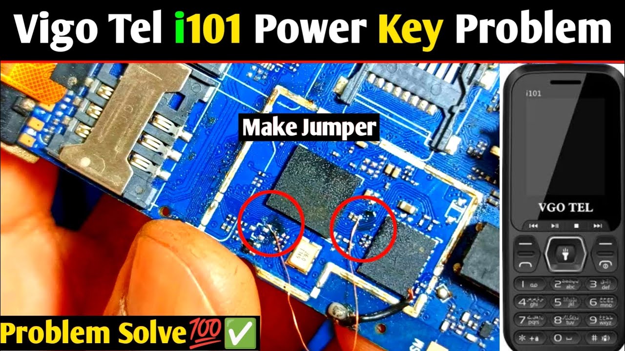 Vigo Tel i101 Power Key Solution💯✅ Android Gsm Doctor