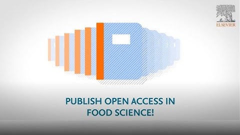 Publish Open Access in Food Science