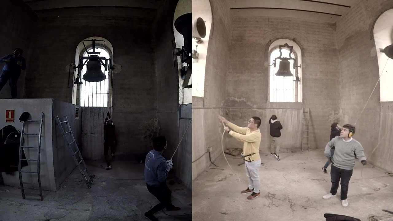 Volteo general de campanas Colegiata de San Isidro de Madrid por los Campaneros de Madrid