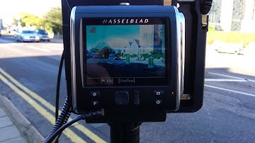 CFV-50c Digital Back on the Alpa 12 STC showing live view