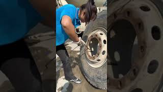 Truck Puncture Tire & Inner Tube Repair Outdoor Rescue!