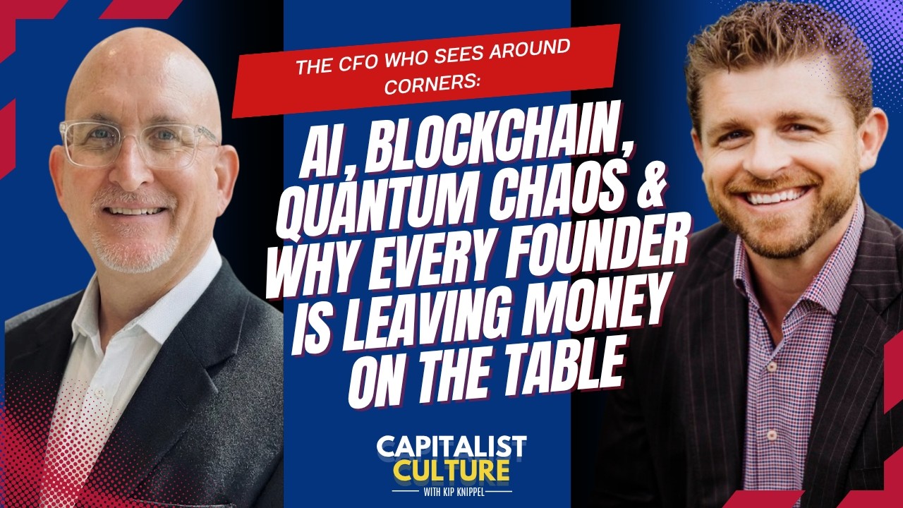 The CFO Who Sees Around Corners: AI, Blockchain, Quantum Chaos & Why Every Founder....