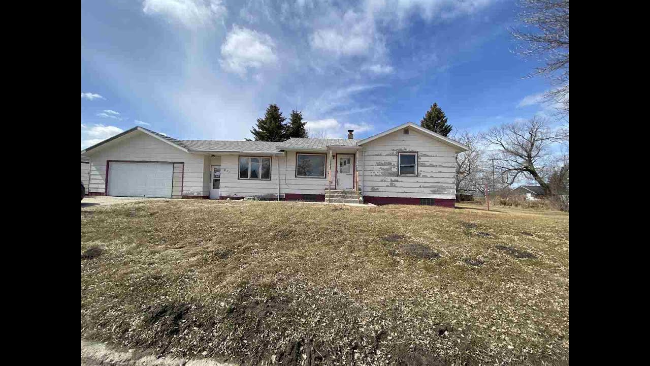 Residential for sale 201 John St, Rolette, ND 58366 YouTube