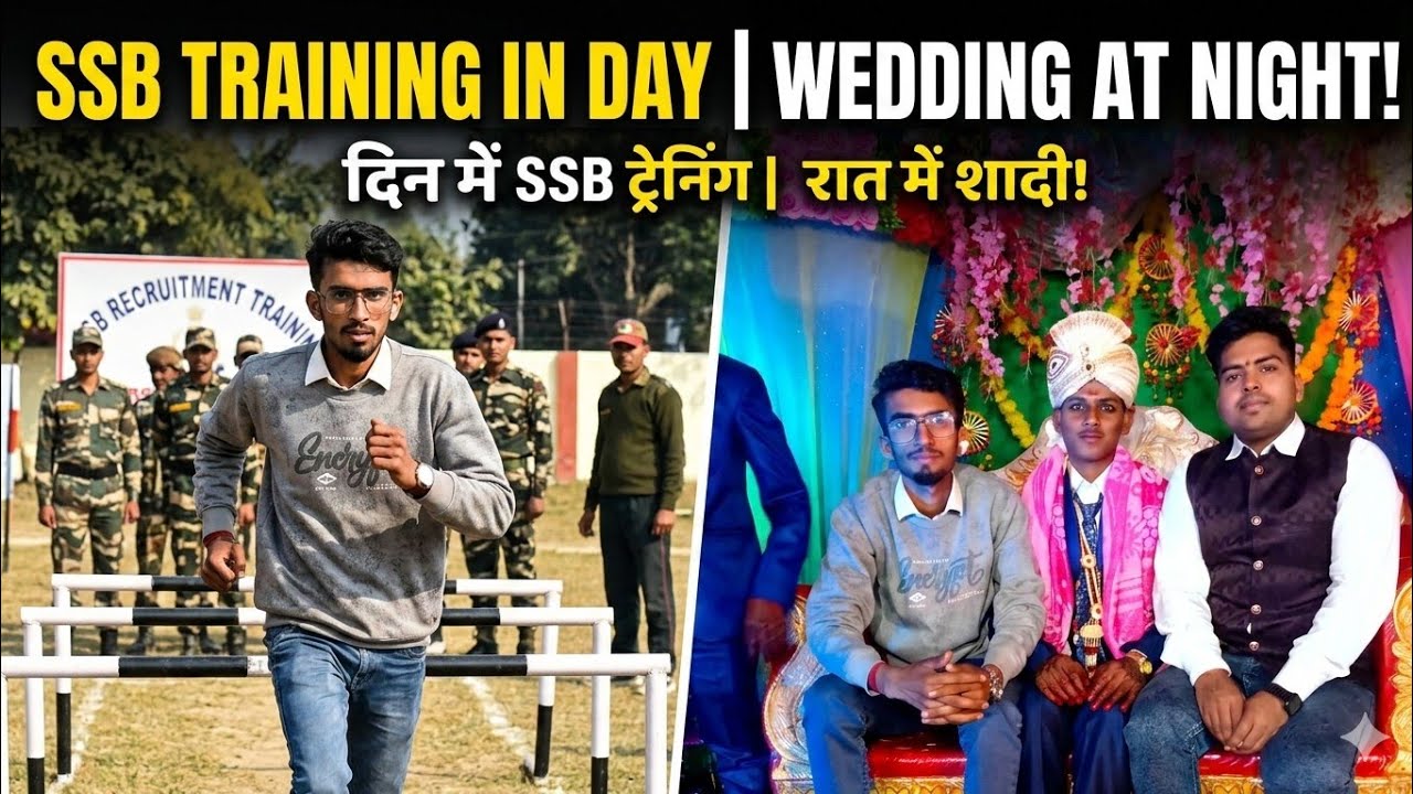 Hard Training to Party Mode! 🏃‍♂️🏃‍♂️— रात में पहुंच गया शादी में!