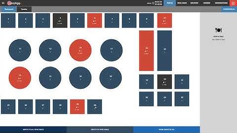 RestApp EPOS Table View