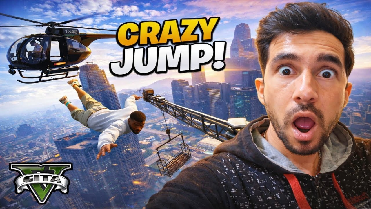 Extreme GTA 5 Gameplay: Helicopter Madness and Insane Jumps! 🚁