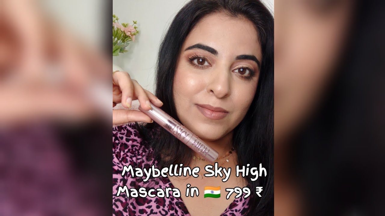 Обзор туши Maybelline Sky High | Доступная тушь для ресниц / длинные ресницы