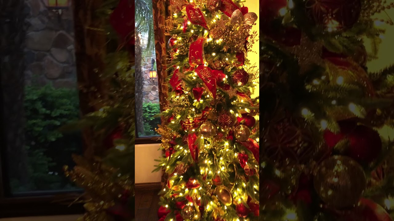 Christmas tree decorating YouTube