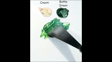 How To Make Emerald Green ? 😍🎨 #colormixing #colors #asmr #short