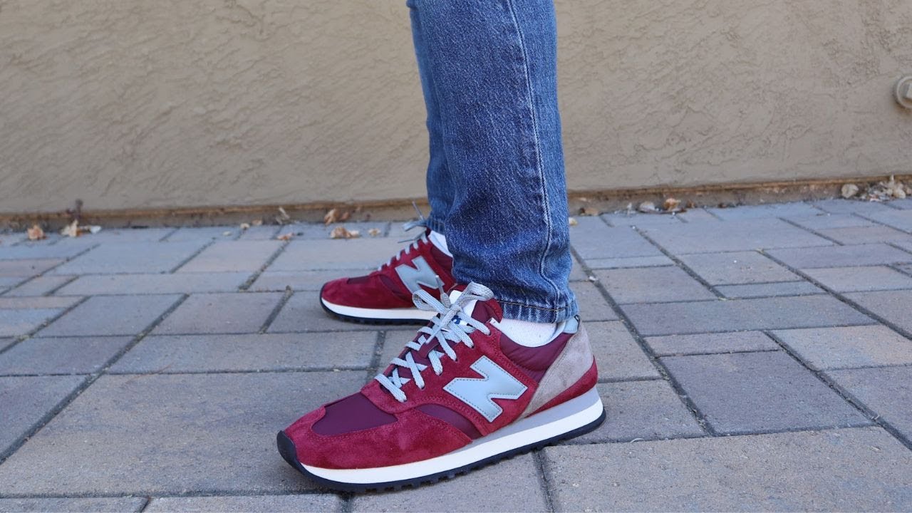 New Balance Made In England 730 'Burgundy' Review & On-Feet! - YouTube