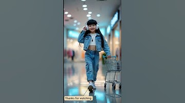 "Stylish Little Girl Ramp Walk 👧✨ | Kids Fashion Show | Tiny Aura Shorts #2"
