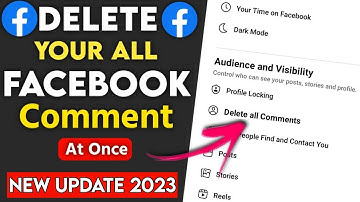 How To See & Delete All Your Comments On Facebook Posts in 2023 || fb comment delete korbo kivabe