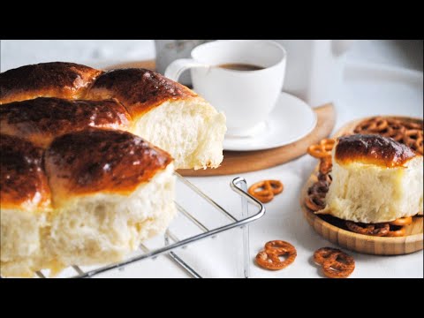 Вкуснейшая выпечка к чаю ! Домашние воздушные булочки с яблочной начинкой 🌟