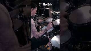 Comparison between Mb8 Heavy Ride and Flex Ride from @meinlcymbals #krimh #meinlcymbals