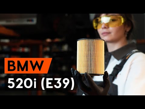 Cómo cambiar la filtro de aceite y aceite de motor en BMW 520i (E39) [VÍDEO TUTORIAL DE AUTODOC]