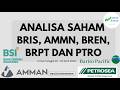 Analisa Saham BRIS, AMMN, BREN, BRPT DAN PTRO Untuk Tanggal 20 - 24 April 2026 @AnTekSaham