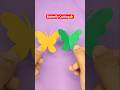 Diy butterfly cutting craft only 1 minite!  #viral