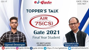 GATE 2021 Topper