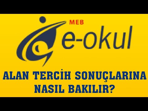 E-Okul Alan Tercih Sonuçlarına Nasıl Bakılır?