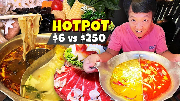 $6 HOTPOT vs. $250 HOTPOT in Singapore | BEST Hotp...