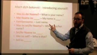 PA Dutch 101: Video 2 - Greetings and Introductions.m4v