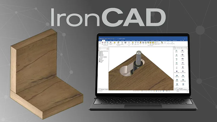 Intelligent Fixings Peanut 2 in IronCAD – Meubelontwerp sneller en slimmer