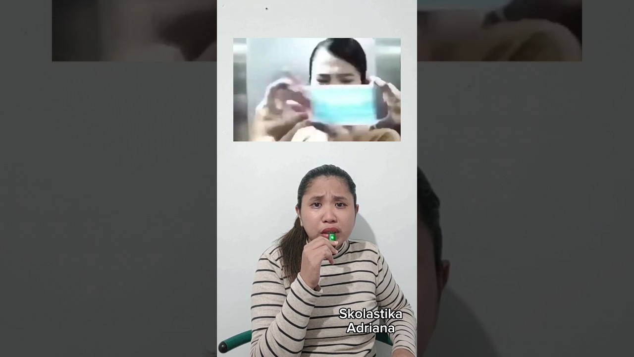 DI PAKSA PAKE MASKER SAMA ORANG GA DI KENAL DAN TERNYATA 🥲❗❗ | Skolastika Adriana 