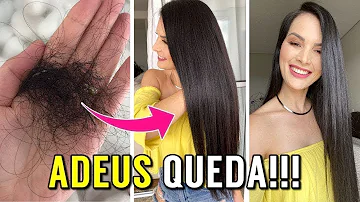 O que colocar dentro do shampoo para o cabelo parar de cair?