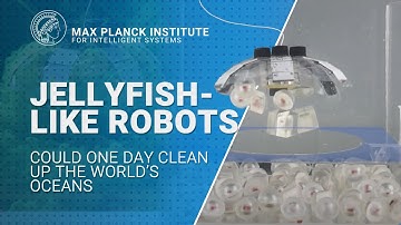 Jellyfish-like robots could one day clean up the world’s oceans