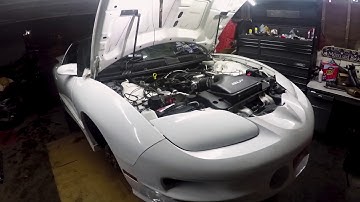 Texas speed headers install Trans am
