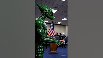 Trump Meets Alien (Sora AI Video) #shorts
