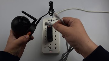 How to Configure VStarcam Security Camera G43S ethernet cable Connection