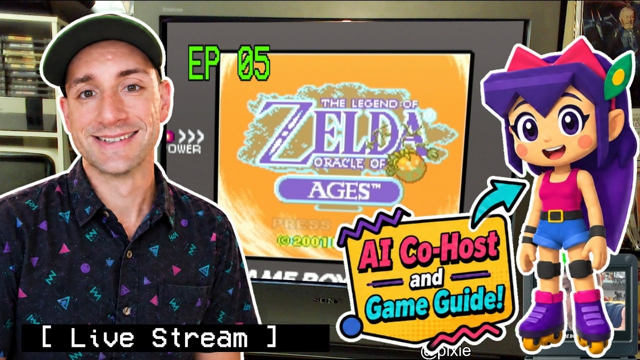The 90s Live! Zelda Oracle of Ages/Seasons GBC on Gamecube GBA