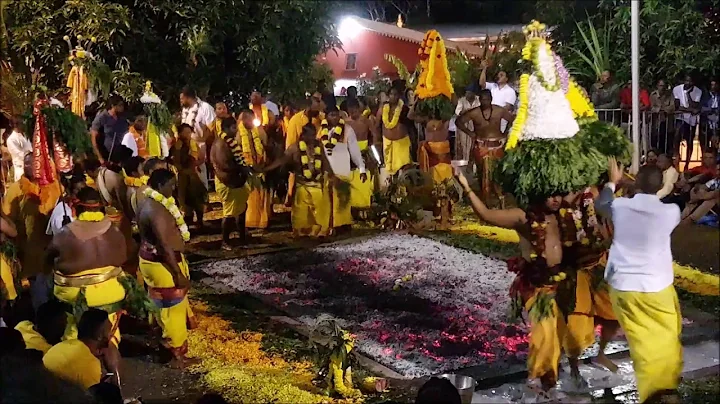 Marche sur le feu Commune Carron St Suzanne 2019