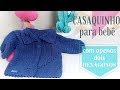 CASAQUINHO PARA BEBÊ EM CROCHÊ COM APENAS 2 HEXÁGONOS/DIANE GONÇALVES