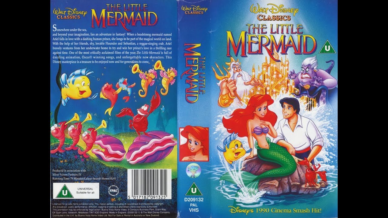 The Little Mermaid VHS www.strategicfront.org