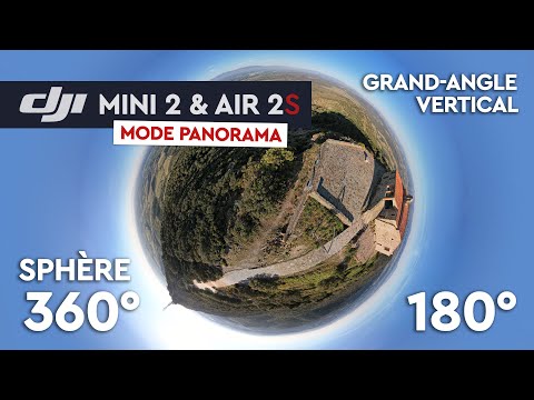 DJI MINI 2 ET AIR 2S : PANORAMAS ET SPHERES