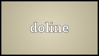 Doline Meaning