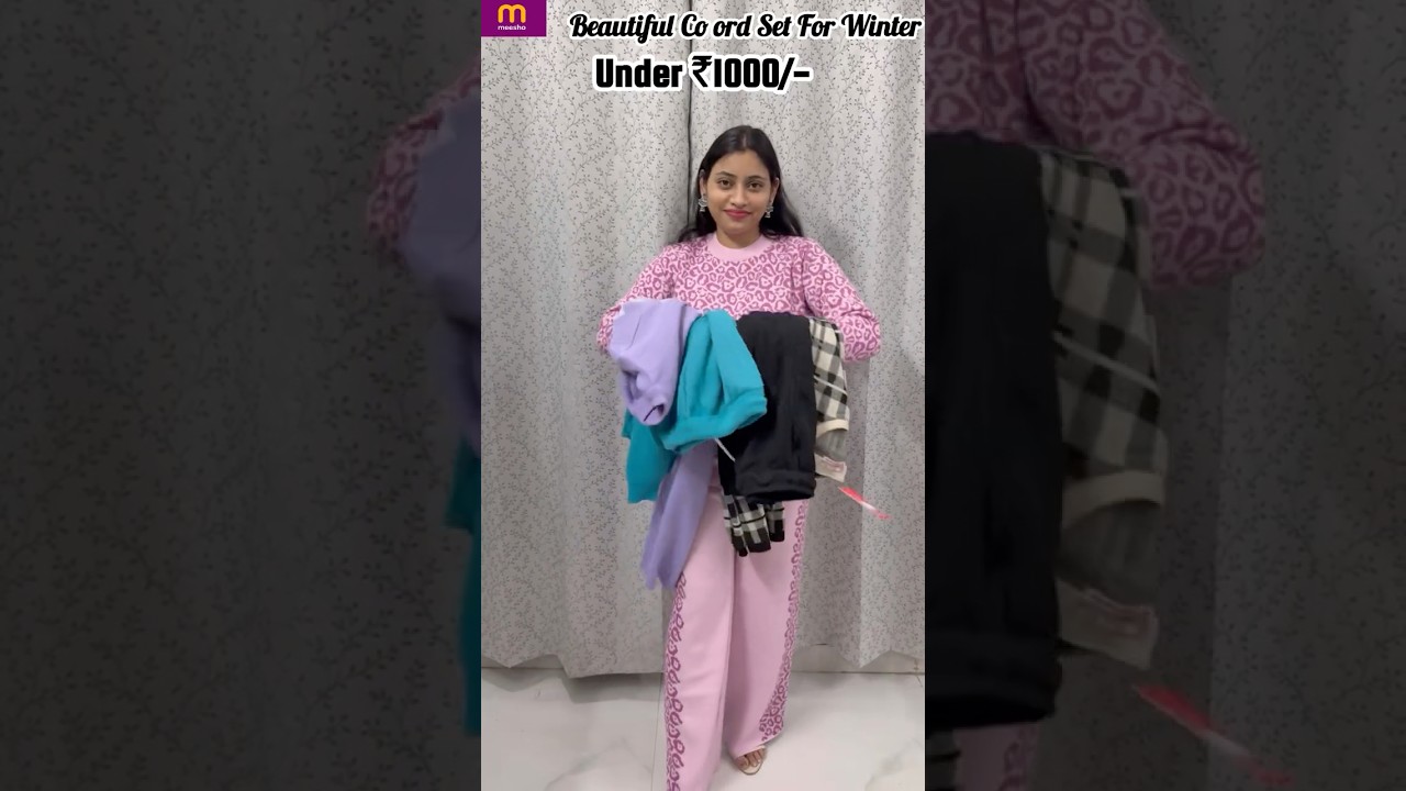 Winter Co-ord Set ✨🪷