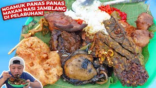 MAKAN BRUTAL NASI JAMBLANG CIREBON!! NASI NYA PALING PANAS