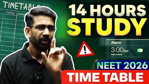 150 Days Timetable 📆 NEET 2026 Crack करना है तो सुनो ⚠️ Amit Sir Serious Talk #neet2026 #neet 
