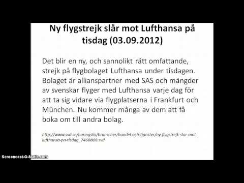 Video: SAS Pilotstrejk Avbryter Hundratals Flygningar