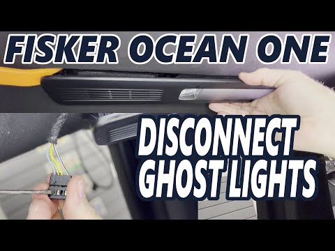 Fisker Ocean - Disconnect Rear Reading Lights