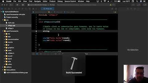 Tutorial Programación Creativa con openFrameworks 07-Tipos de datos, variables, consola cout